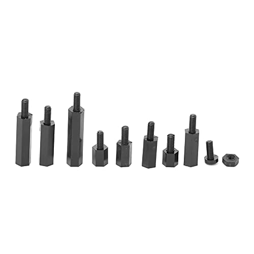 140Pcs Round Screw Kit M2.5 Nylon Screw Nuts