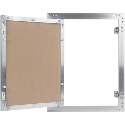 12" x 16" Drywall Access Panel – Aluminum Frame Gypsum Hatch Access Panel for Drywall - Ceiling Inspection Door – Wall Access Panel for Plumbing, Electrical, Utility & Ventilation Access - size: 12 x 16