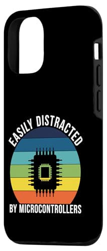 Easily Distracted By Microcontrollers Case for iPhone 12/12 Pro