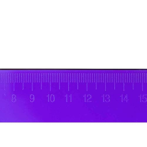 JAM PAPER Plastic Clipboards with Low Profile Metal Clip - Letter Size (9 x 12.5) - Violet Purple - Clip Board Sold Individually - color: Purple, size: Single Clipboards