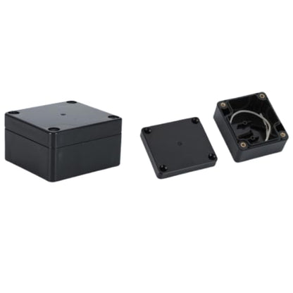 IP65 Waterproof Junction Box ABS Plastic Electrical Enclosure Dustproof and Corrosion Resistant Project Case 2.6×2.3×1.4 inch （65x58x35mm ） 1-Pack - size: 2.6×2.3×1.4 inch（65x58x35mm）