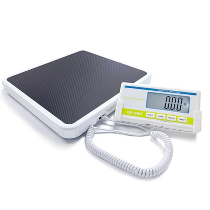 Physician Scale(660 lb) ，Medical Floor Scale for Body Weight，KG/LB/LB:OZ Three Units, 12.5" x 12.9" Platform， Heavy Duty Medical Grade Physician Scale in Home, Hospital and Weight Loss