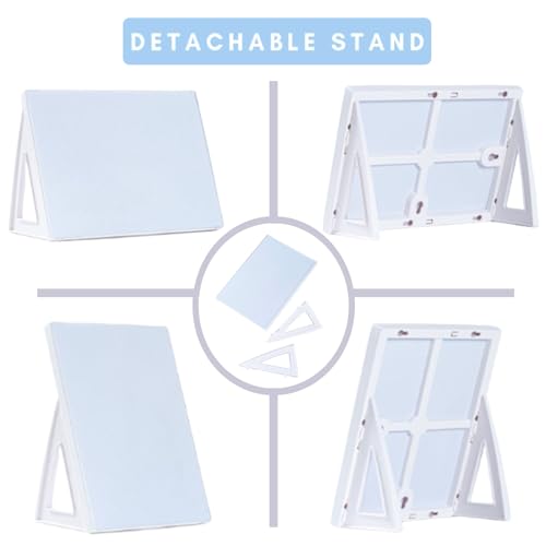 Desktop Dry Erase Board, Small Whiteboard with Stand - size: 6"W x 8.3"H, style: Basic