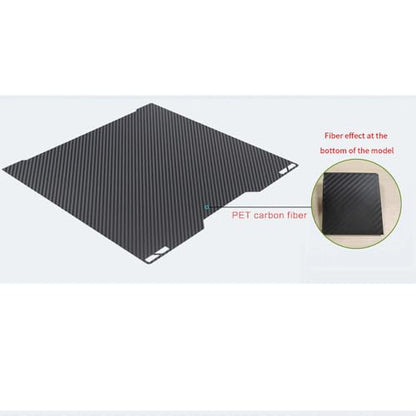 1pcs PEI Spring Steel for Bambu Lab H2C 3D Printer Bed Magnetic PEI/PET/PEO/PEY Double Sided Printing Plate (PET+PEY) - color: PET+PEY