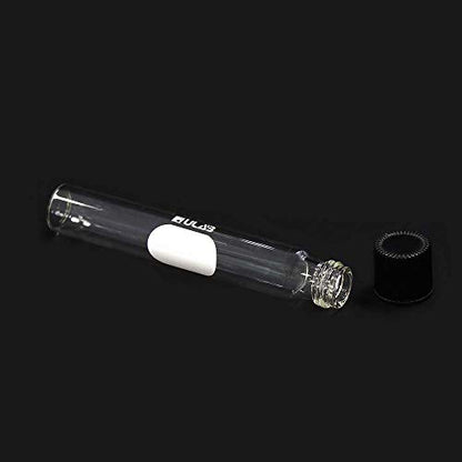ULAB Test Tubes with Black Screw Caps, Vol.10ml, Dia.16x100mm with Marking Area, Test Tubes Shot Glasses, Borosilicate Glass Material, Pack of 20, UTT1012 - style: Vol.10ml with Bakelite Screw Caps, 20pcs