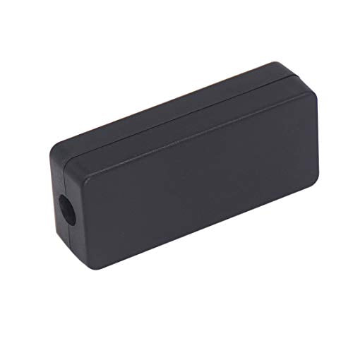 Zulkit 8Pcs Project Boxes ABS Plastic Electrical Project Case Power Junction Box Black 2.36 x 0.98 x 0.63 inch(60x25x16mm) - color: 8 PCS, size: 2.36" x 0.98"x0.63"