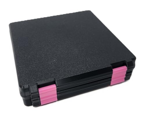 3D Printed - 3ml Vial Storage Case - Freezer Safe Hard Shell Peptide Case for Home, Fridge, Travel (Black/Light Pink, 100 3ml Vials) - color: Black/Light Pink, size: 100 3ml Vials