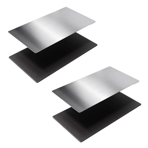 2Pcs 164x90mm Build Plate for Anycubic Photon Mono 4/Mono4 Ultra 3D Printer - size: 164x90mm(Mono 4)