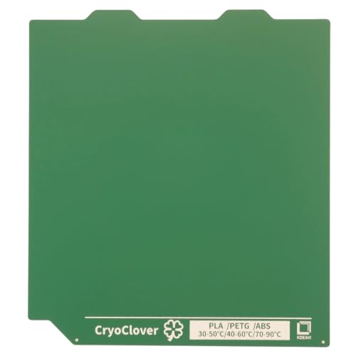 CryoClover 184x184mm Cold Build Plate for Bambu-Lab A1 Mini - color: Verdant SoftTouch, size: A1 Mini