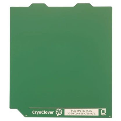 CryoClover 184x184mm Cold Build Plate for Bambu-Lab A1 Mini - color: Verdant SoftTouch, size: A1 Mini