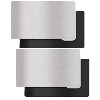 KOYOFEI 2PCS Resin 3D Printer Flex Build Plate for Anycubic Photon Mono 4, Spring Steel Flexible Plate and Magnetic Base Platform for Photon Mono 4, Mono 4 Ultra - size: Mono 4(163*89mm)