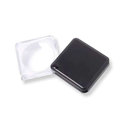 Carson Optical MagniFlip 3x Flip-Open Pocket Magnifier with Built-In Case (GN-33) - size: Single Pack