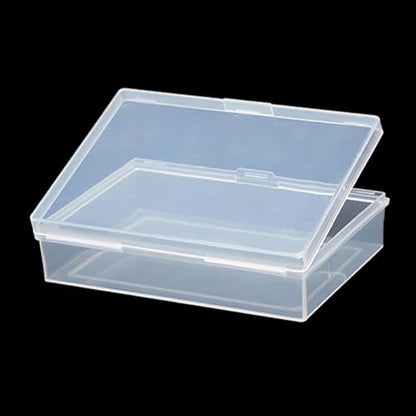 Small Bead Organizers, 24 Pieces Mini Clear Plastic Round Storage Jars for Beads,Buttons, Jewelry