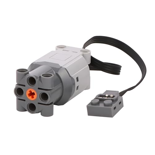 L Motor Compatible with LEGO Bricks, Building Block Parts for MOC DIY - color: L-Motor
