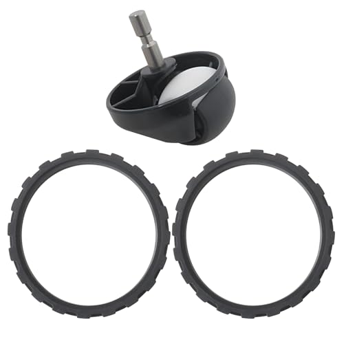 New 2-Piece Front Caster Ball Tire Set for i-Robot Roomba 500 and for 700 and for 900 Series