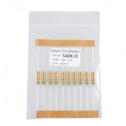 120 Values 1200 Pieces Resistor Kit 1 Ohm-1M Ohm 1W 5% - style: 1W 5% 1200 PCS