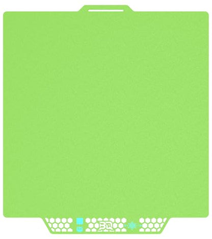 BIQU CryoGrip Pro Glacier Plate for Bambu-Lab X2D,P2S,P1P,P1S,X1C,X1E,A1 - color: Glacier Green, size: X2D/P2S/P1/X1/A1