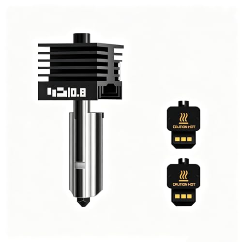 Bamboo Lab 0.8mm High Flow Nozzle for Bambu Lab P2S / H2D – Brass Nozzle, Smooth Printing, Easy Installation Replacement - size: 0.8mm Nozzle
