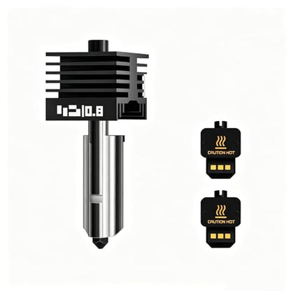 Bamboo Lab 0.8mm High Flow Nozzle for Bambu Lab P2S / H2D – Brass Nozzle, Smooth Printing, Easy Installation Replacement - size: 0.8mm Nozzle