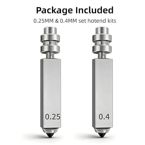 2PK 0.25MM 0.4MM Hotend Nozzle for Kobra X Combo - size: Kobra X - 1