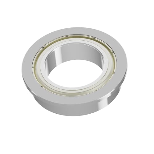 5PCS F6000ZZ Flange Ball Bearing, 10x26x8mm - size: F6000ZZ Size10×26×8mm