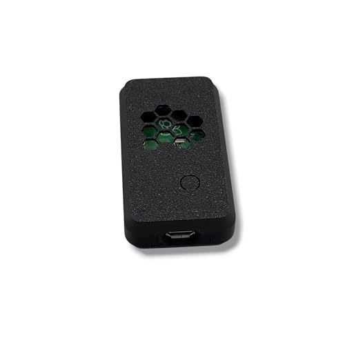 Raspberry Pi Pico Case, Protective Enclosure with Micro-USB Port Access, Snap-Fit Design, Black - color: Black/Black