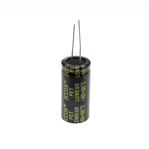 5 Pieces 200V 470UF 18x40mm Lead Wire Aluminum Electrolytic Capacitor High Frequency Low Equivalent Series Resistance 200 Volt 470 UF - size: 200V470UF