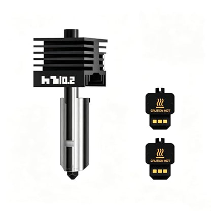Bamboo Lab 0.2mm High Flow Nozzle for Bambu Lab P2S / H2D – Brass Nozzle, Smooth Printing, Easy Installation Replacement - size: 0.2mm Nozzle