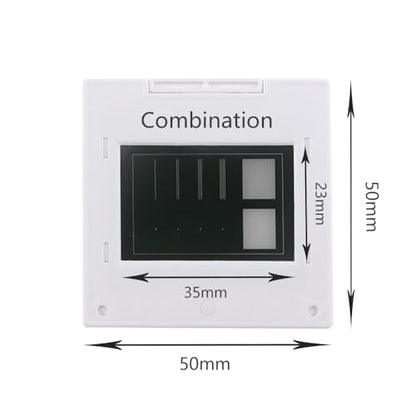 Young's Double-Slit Experiment Single Slit Double Slits Interference Diffraction Grating Sheet Optical Physical Experiment Kit Optics Elements