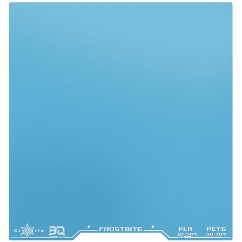 BIQU CryoGrip Pro Frostbite Build Plate for Voron 300, Qidi Plus 4 - color: Frostbite-Blue, size: 300*300MM, style: Frostbite
