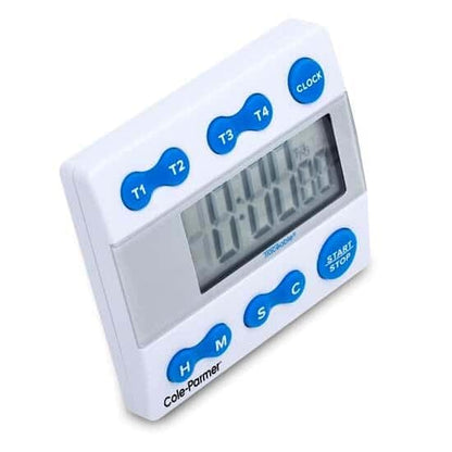 Traceable Large-Digit Four-Channel Alarm Timer
