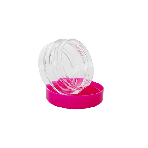 20pack 3g Empty Sample Jars, 3ml Small Travel Cosmetic Container - color: 20x 3ml Multi-color