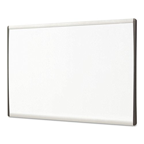 Quartet Dry Erase Board, Magnetic, 24" x 14", Whiteboard, Cubicle, Arc, Aluminum Frame (ARC2414) - size: 24"W x 11"H, style: Dry Erase