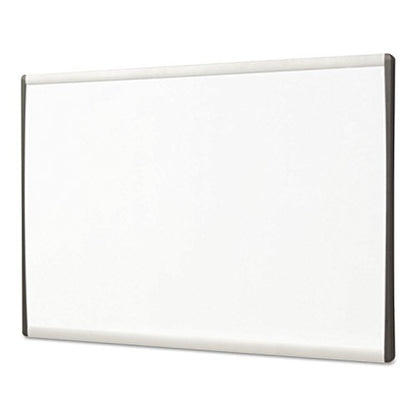 Quartet Dry Erase Board, Magnetic, 14" x 11", Whiteboard, Cubicle, Arc, Aluminum Frame (ARC1411) - size: 11"W x 14"H, style: Dry Erase