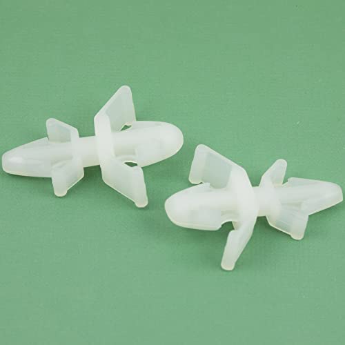 PCB Support Spacer Double Head PCB Standoff Isolation Column Reverse Locking Circuit Boards Nylon Aircraft Shape Insulation Bracket Support Height 4.8mm /0.19" (Pack of 100pcs) - size: Aircraft Shape-Support Height 4.8mm (100pcs)