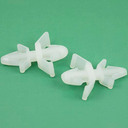 PCB Support Spacer Double Head PCB Standoff Isolation Column Reverse Locking Circuit Boards Nylon Aircraft Shape Insulation Bracket Support Height 4.8mm /0.19" (Pack of 100pcs) - size: Aircraft Shape-Support Height 4.8mm (100pcs)