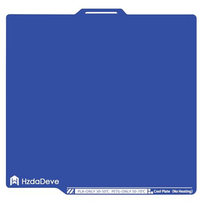 Cool Plate for Lab X2D/P2S/P1S/P1P/A1/X1C Low Temperature Cold Build Plate - size: Lab X1C/P1P/P1S/A1, style: Smooth