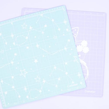 Craftelier - Self Healing Cutting Mat – 8x12 in | Durable Craft Mat for Sewing, Fabric, Model Building & Scrapbooking | Thick, Sturdy & Easy to Clean Cutting Board for Crafts (12 x 12)