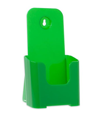 Source One Tri Fold Brochure Holder 4X9 (48 Pack, Green) - color: Green, size: 48 Pack