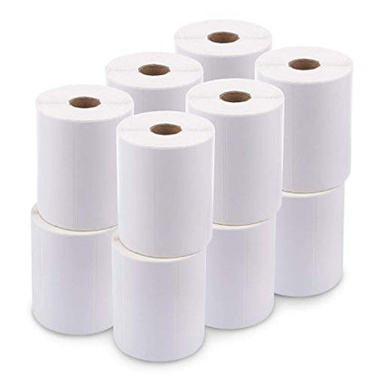 enKo 4 x 2 in 12 Rolls | 9000 Direct Thermal Address and Shipping Labels - size: 12 Rolls - 9,000 Labels