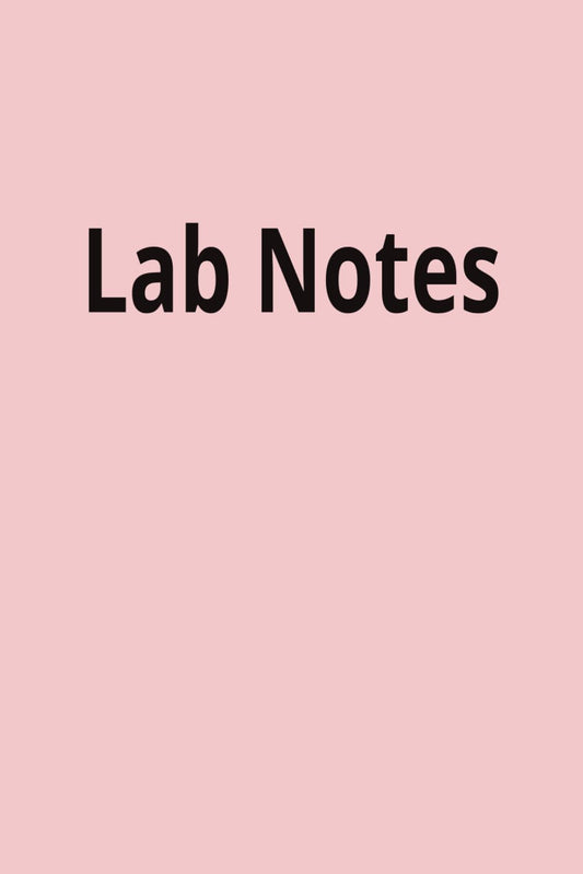 The Laboratory Notebook: A Practical Laboratory Research Journal for Experiments, Data, Observations, Protocols, Scientific Notes & more | 6” x 9” ... and lined paper in one with index | Paperback