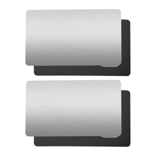 Resin 3D Printer Flex Building Plate，224x129mm Spring Steel Flexible Plate with Soft Magnetic Sheet for ELEGOO Saturn 4 /Saturn 4 Ultra/Saturn 3/Saturn 3 Ultra/Saturn 2 8K2PCS - size: 224x129mm(Saturn 4 /3/2）