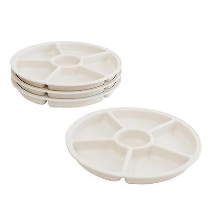 Kaplan Early Learning Company Loose Parts Sorting Trays - Set of 4 - White