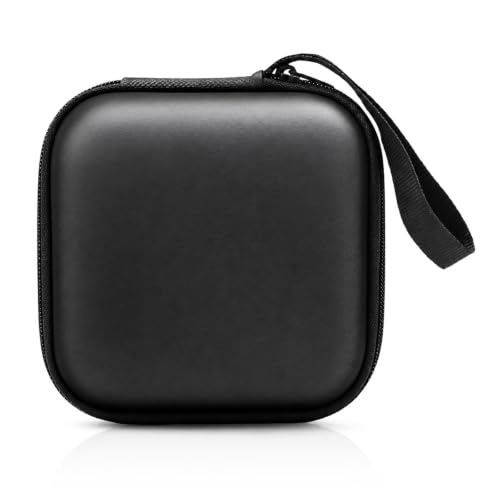 Multi-meter Case, 3.6 In EVA Waterproof Hard Tool Storage Case 1Pcs - color: Black, size: 3.6x3.6x2 in(PU Leather)