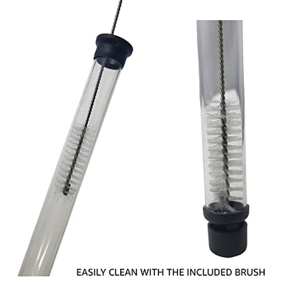 Wine Beer Testing Kit/Fermtech Beer Hydrometer and Test Jar/Thief All in One. Test Kit Deluxe by Fermtech