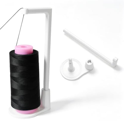 Large Capacity Thread Spool Stand, Thread Stand Spool Holder (White)