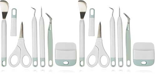 Craft Vinyl Weeding Tools Set, Precision Craft Vinyl Tools Kit, 6pcs Weeding Kits (Pack of 2) - size: L (Pack of 2)