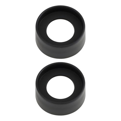SING F LTD 2Pcs Rubber Eyepiece Foldable Eye Cups Compatible with 27-29mm Microscope Binoculars