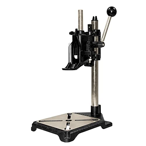 Milescraft 1097 ToolStand - Variable Speed Drill Press Stand (compatible with Dremel). Rotary Tool Not Included, Black - size: Large
