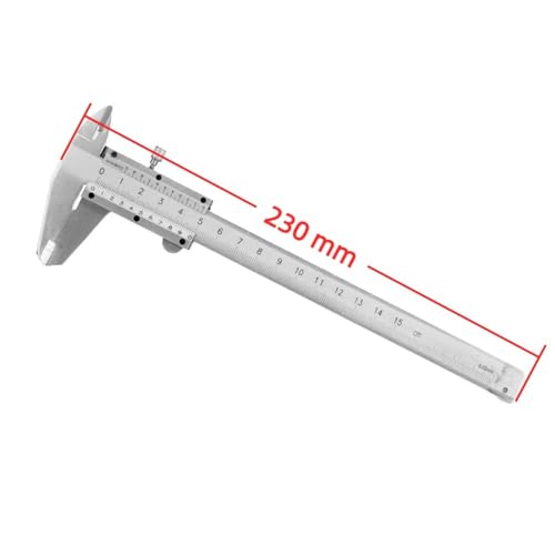 6IN Vernier Caliper,Carbon Steel Metric 0-150mm Manual Micrometer Caliper,0.02mm Accuracy Measuring Tool for Inside,Outside,Depth & Step Size